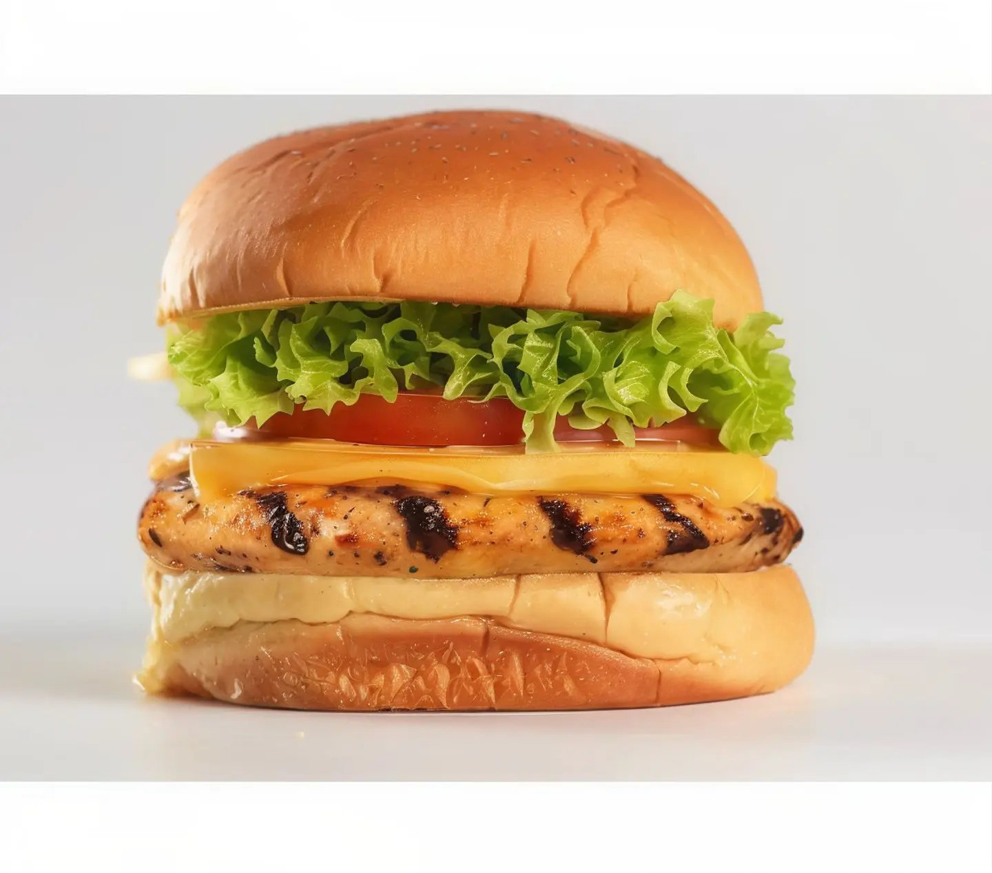 Grilled Chicken Burger Meal