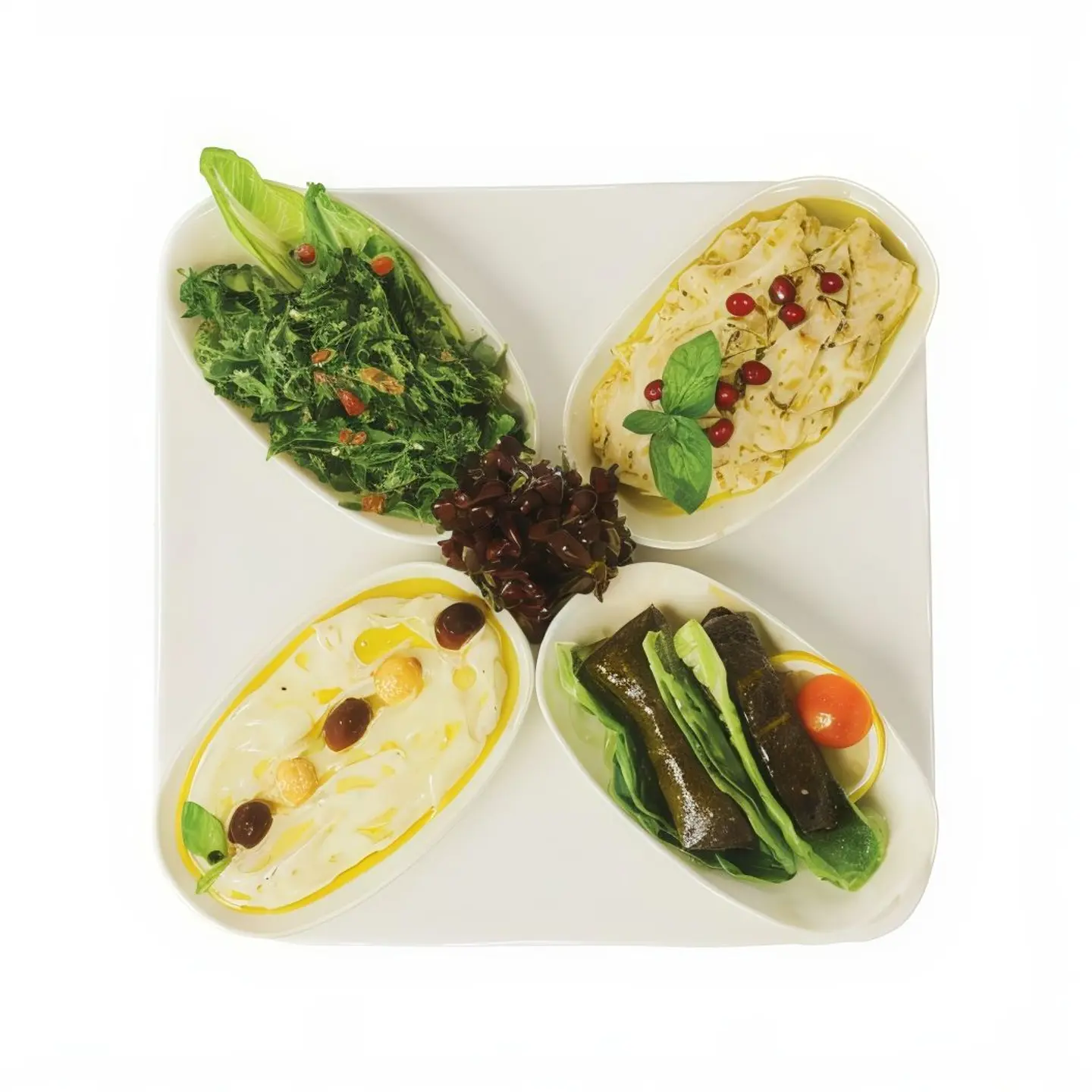 طبق مزة مشكلة