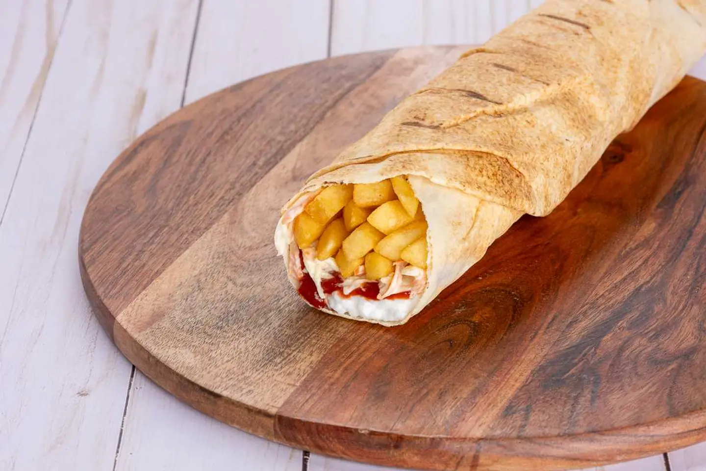 Potato Fries Sandwich