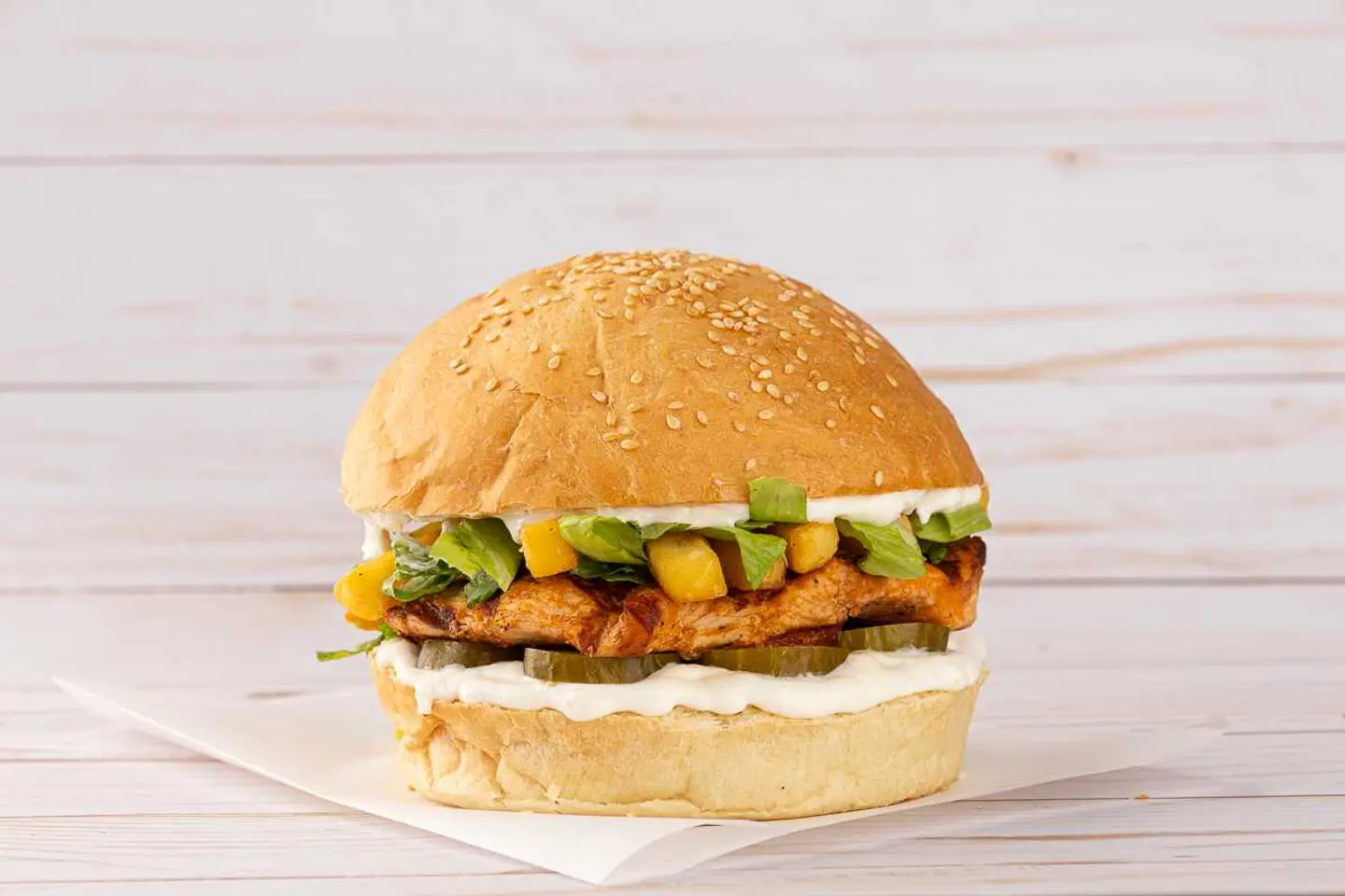 Grilled Chicken Burger