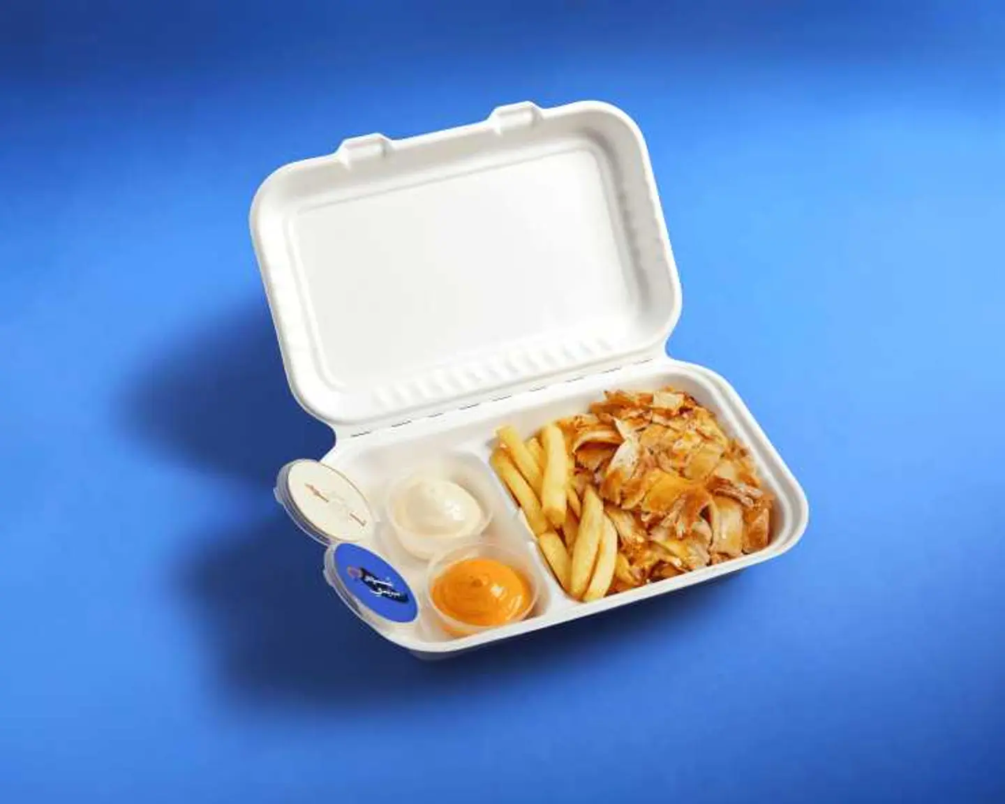 صحن شاورما دجاج فرط