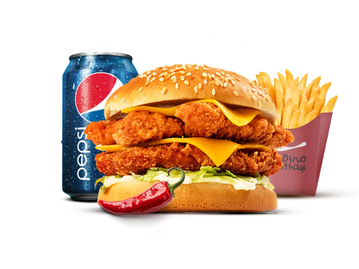 Double Classic Modawar Spicy Meal