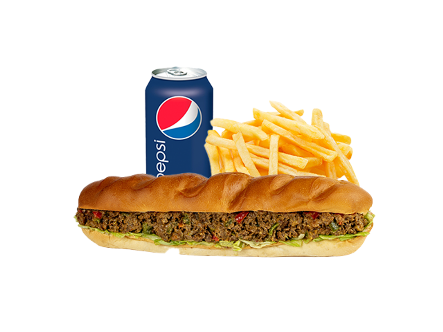 وجبة ستيك لحم