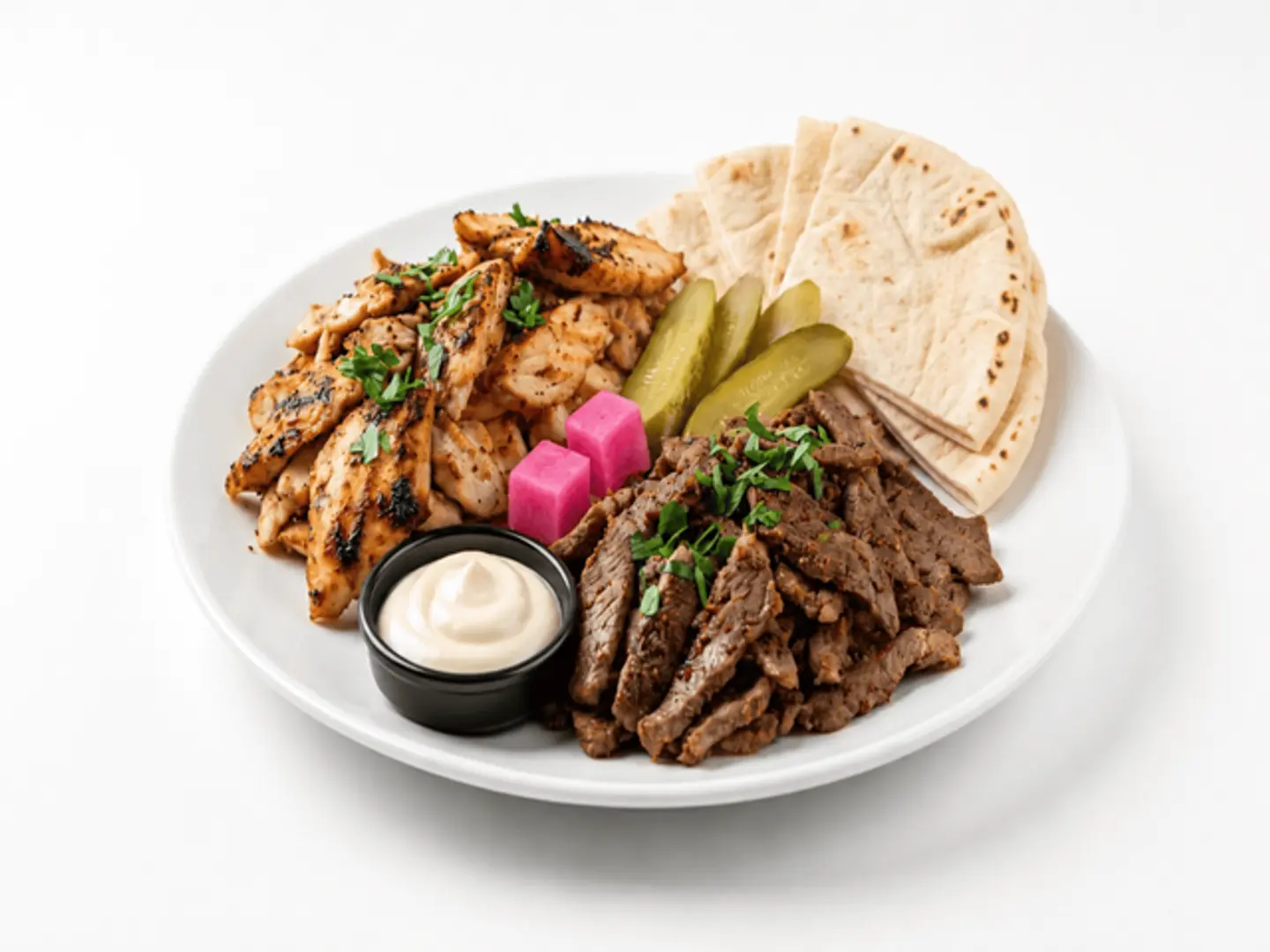 Mixed Shawarma Plate