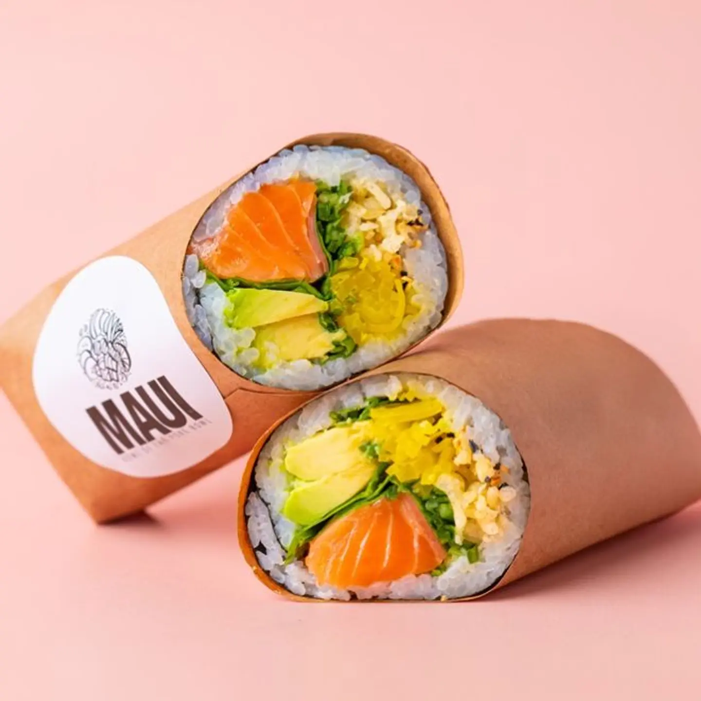 Salmon Burrito