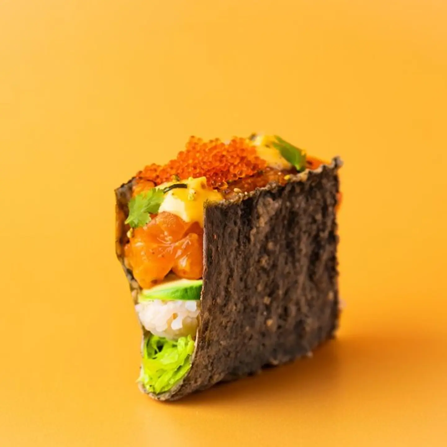 Salmon Tartare Taco