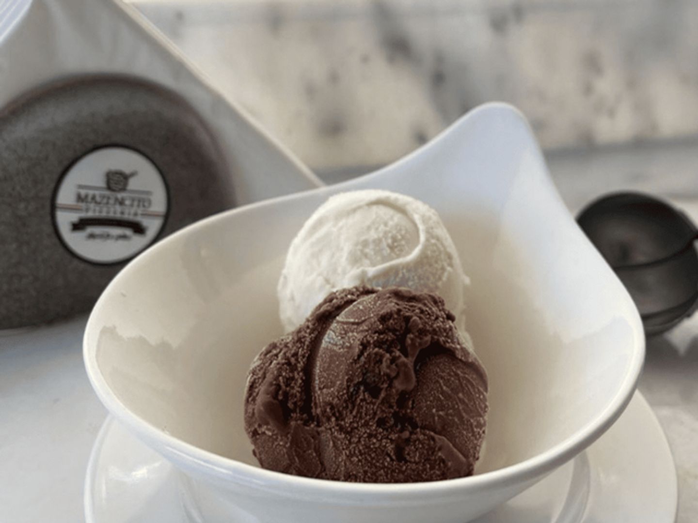 Chocolate Vanilla Ice Cream