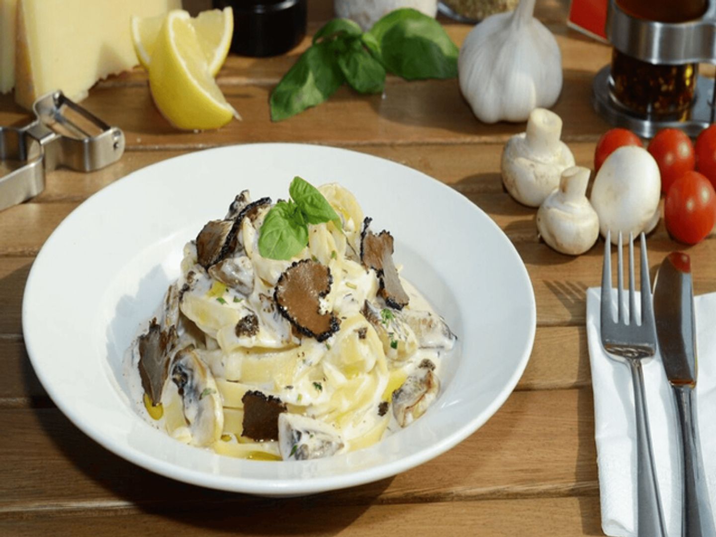 Fettuccine Al Tartufo