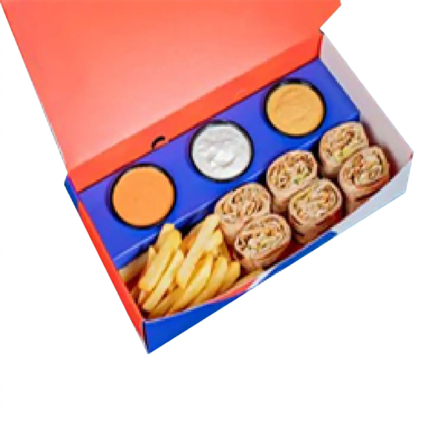 Shawarma With Tortilla Bread 6 Pieces - Shawarma Beef Box 6