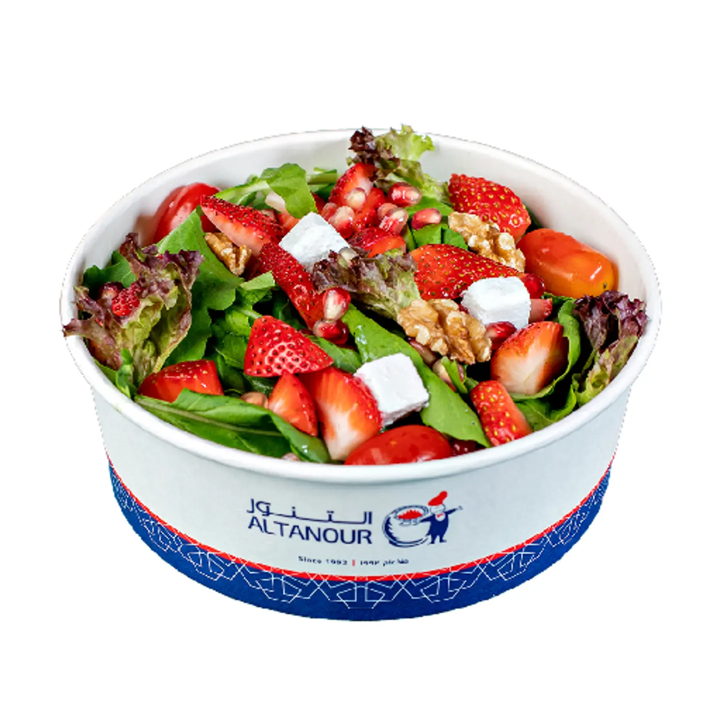 Arugula & Strawberries Salad