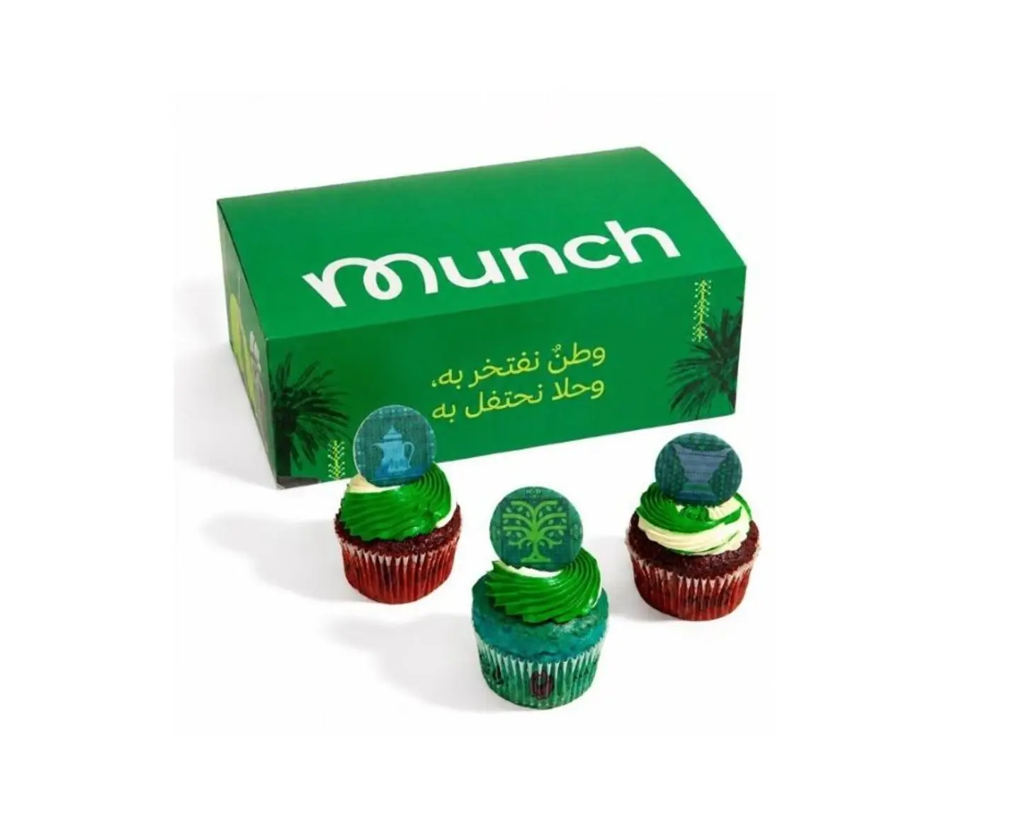 كب كيك اليوم الوطني