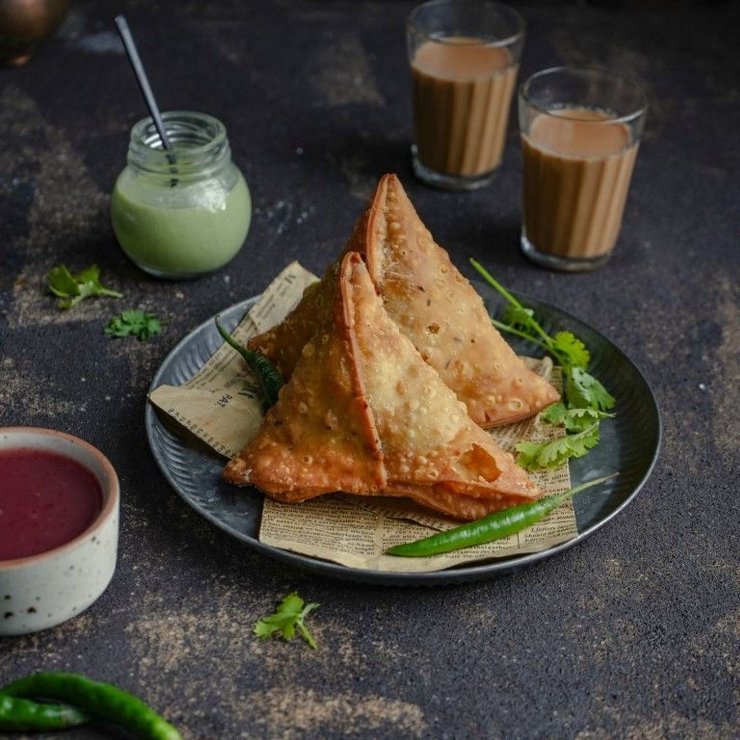 Chicken Samosa Medium 2 Pcs