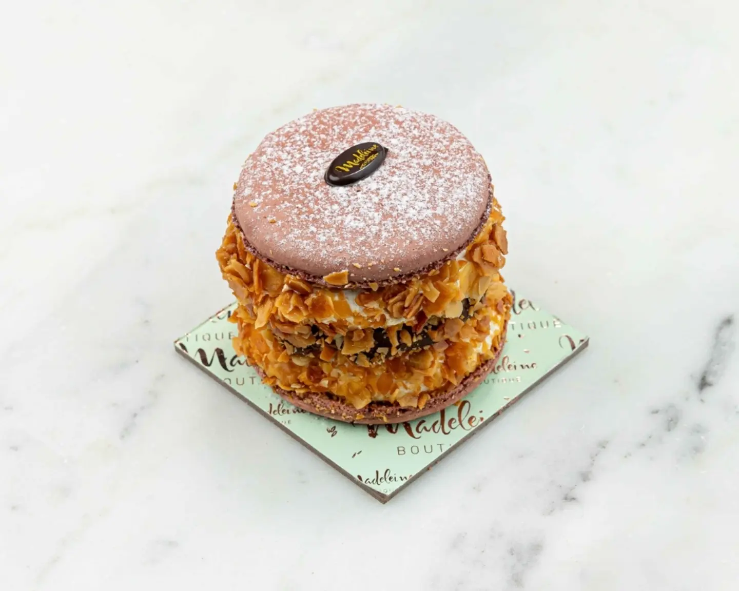Salted Caramel Macaron