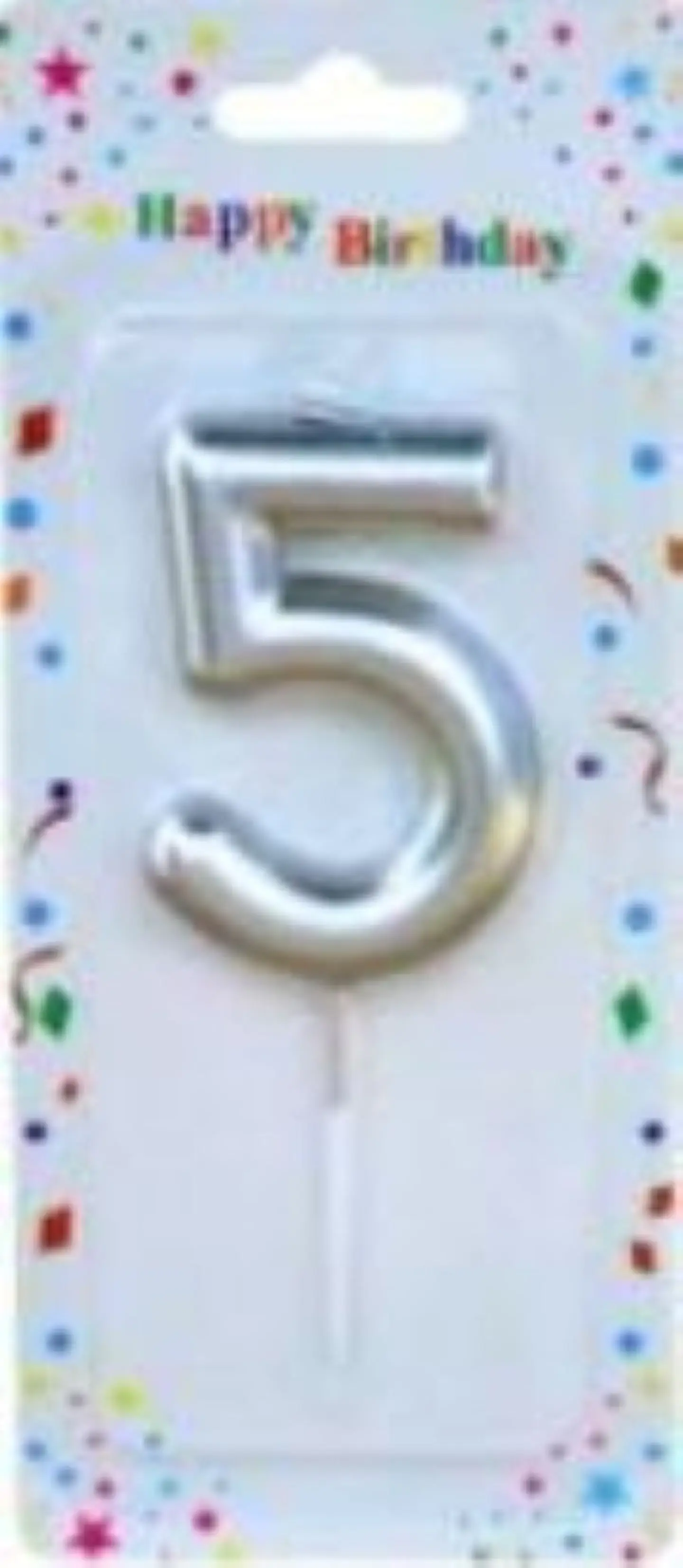 Number 5 Silver