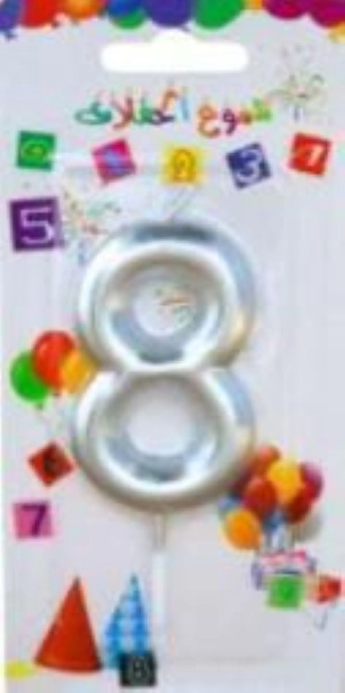 Number 8 Silver