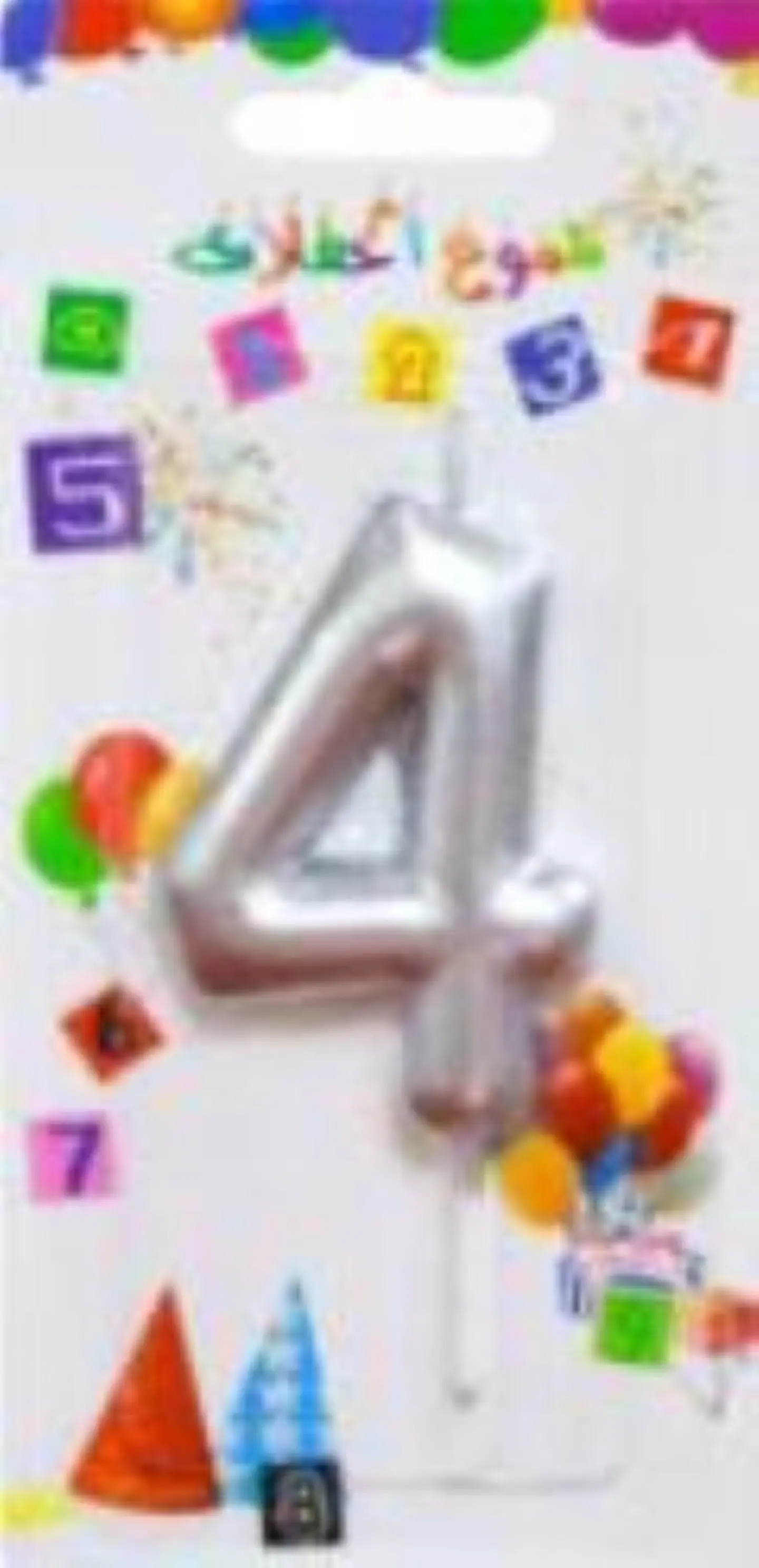 Number 4 Silver