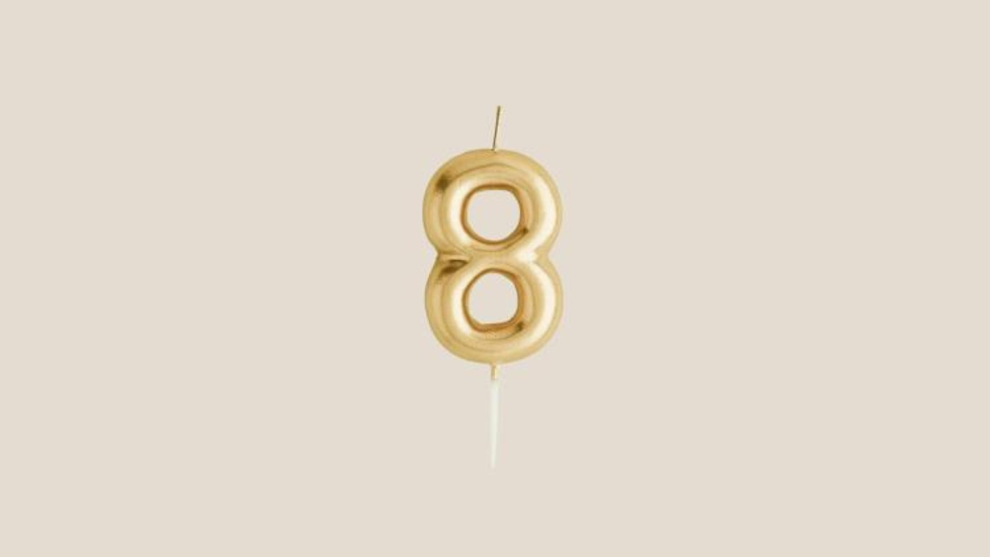 Number 8 Gold