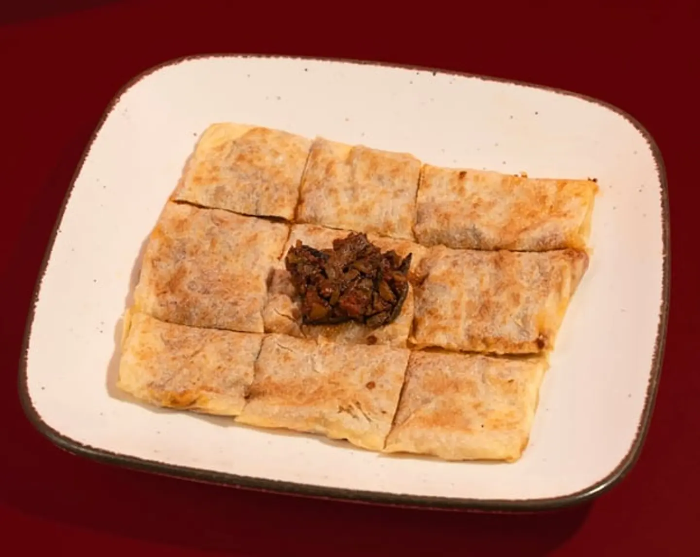 مطبق كبده مع الجبن