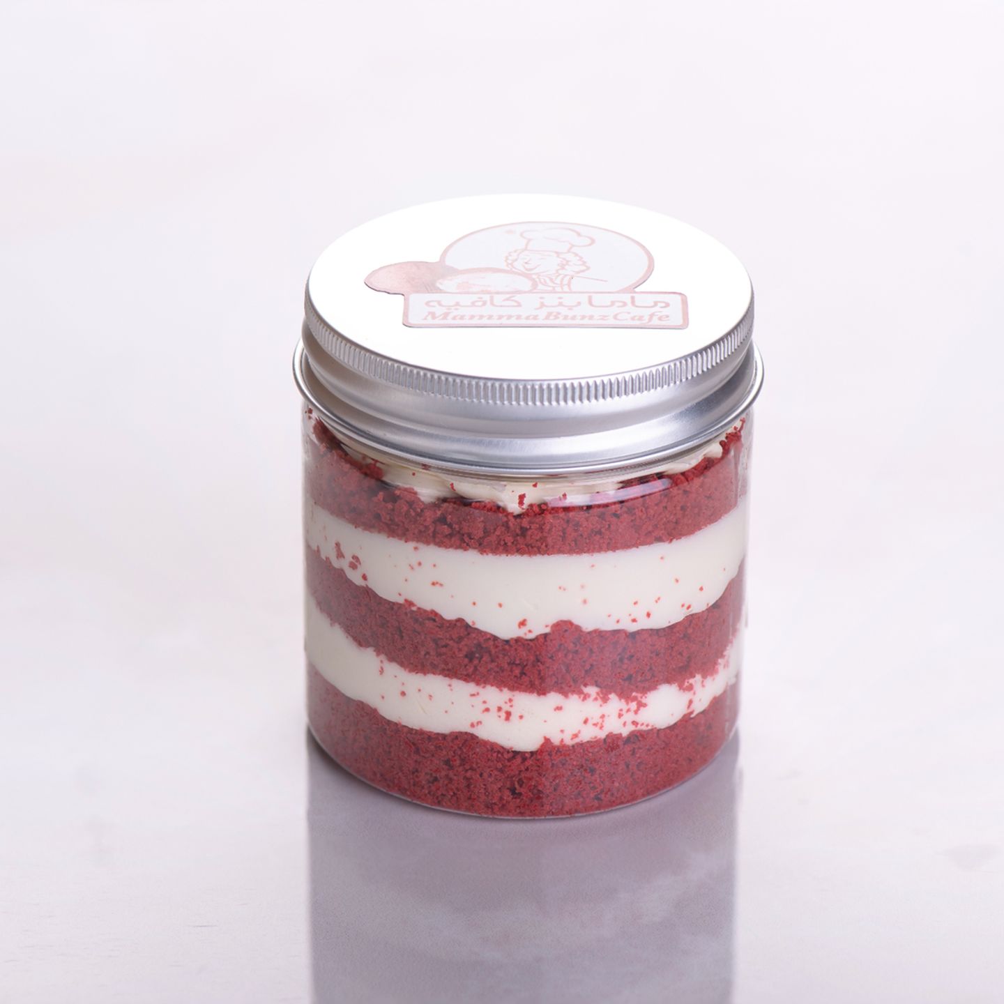 Red Velvet Cake Jar