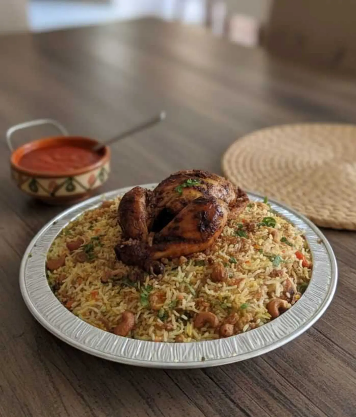 صنيه دجاج التنور