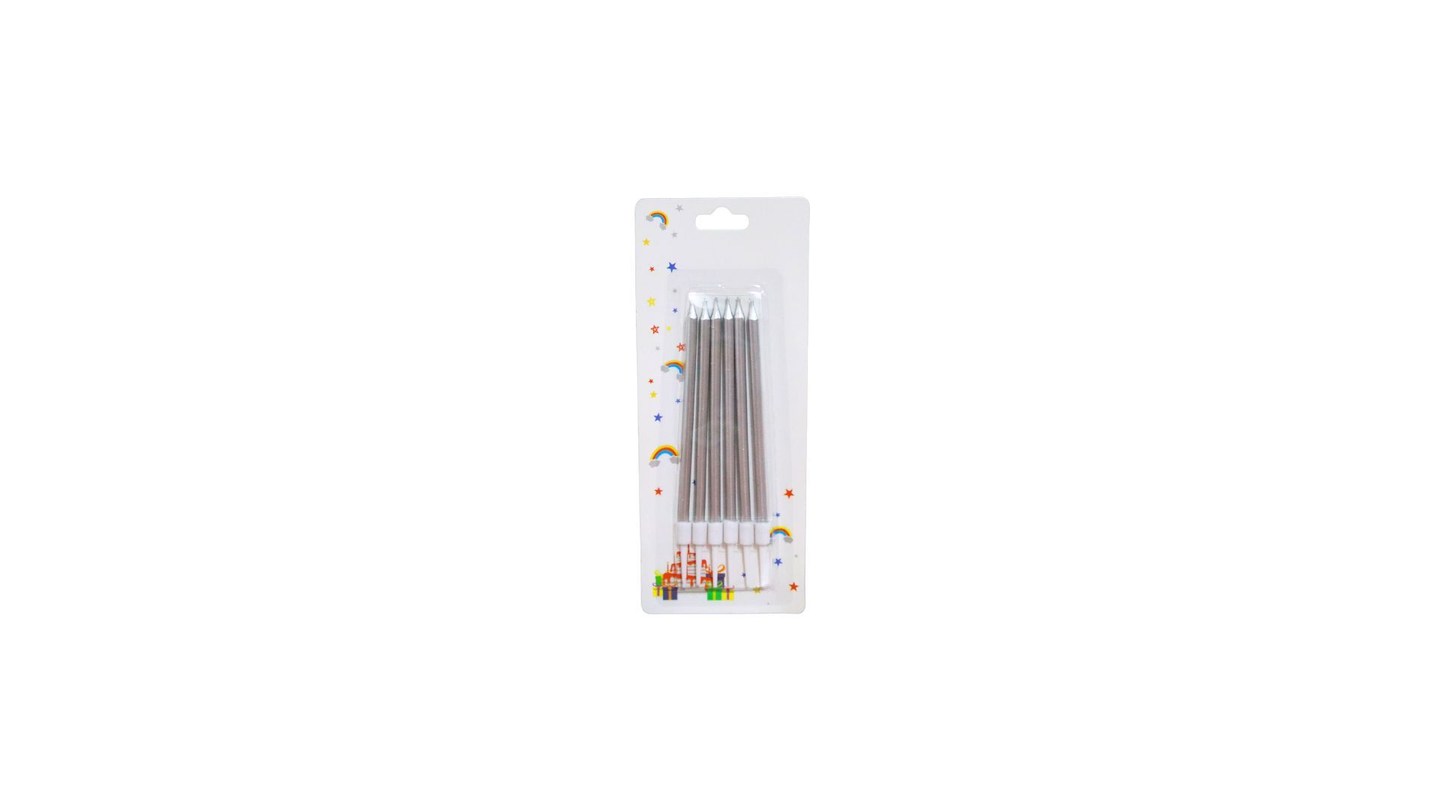Long Candle Silver