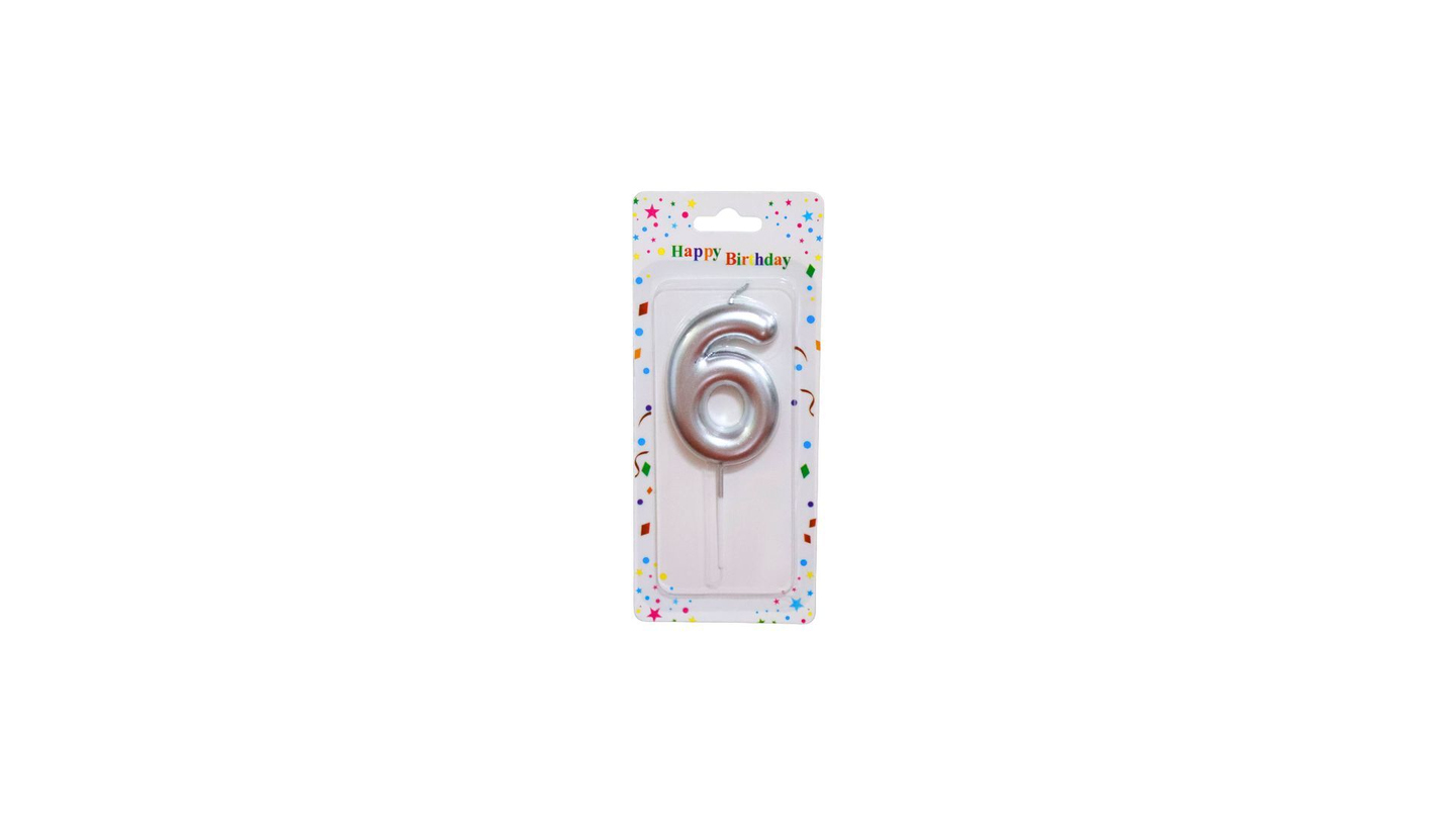 Number 6 Silver