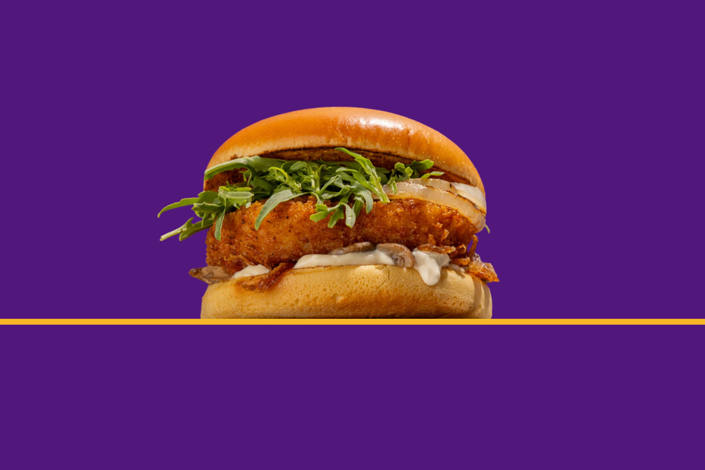 Truffle Chicken Burger