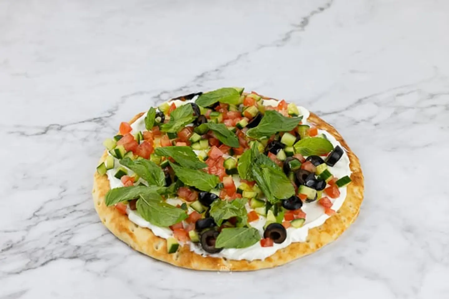 Labneh & Vegetable Manakish