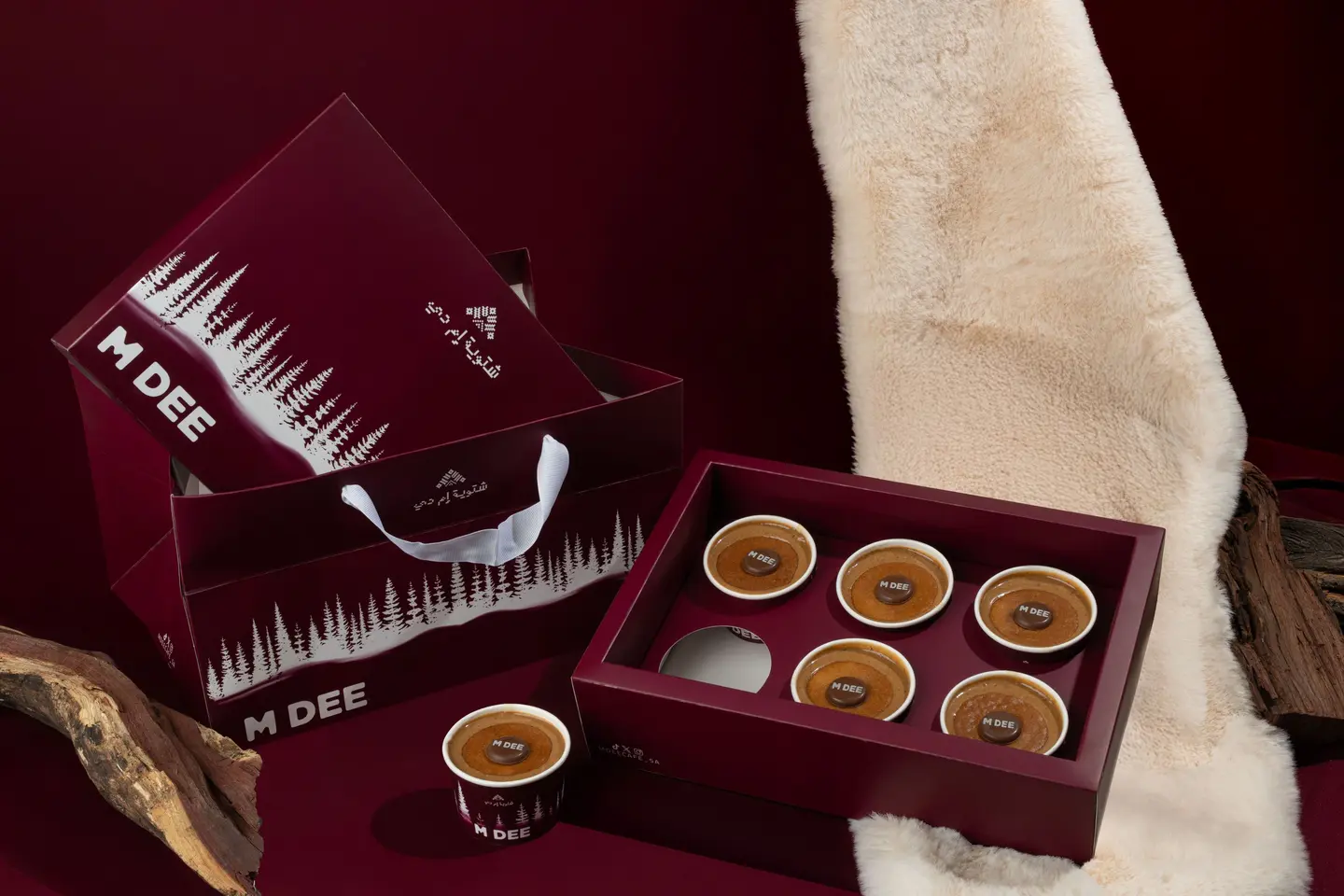 Mini Pecan Pudding Box