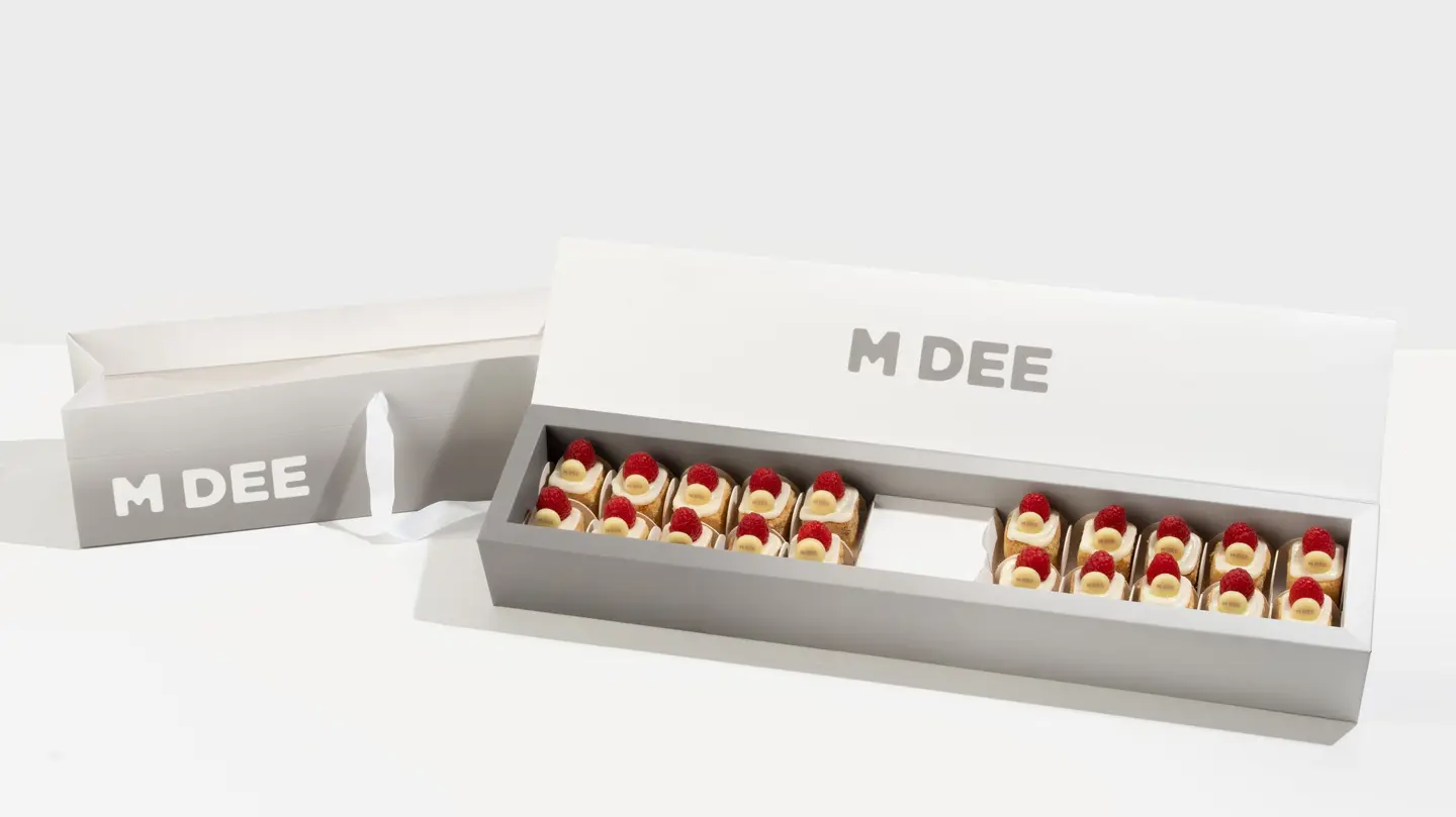 Mini Lemon Cake Box