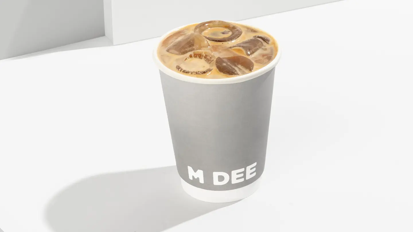 آيس سولتد كراميل لاتيه