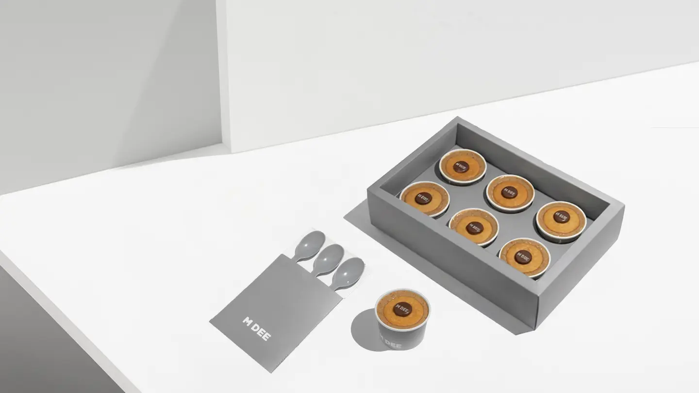 Mini Pecan Pudding Box