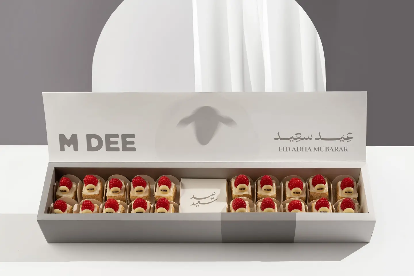 بوكس ميني كيكة الليمون