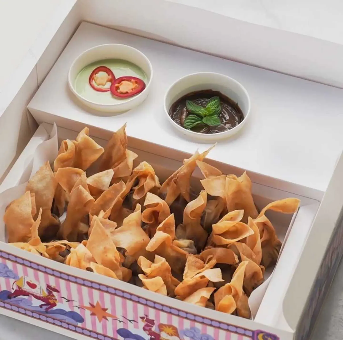 Mini Mussakhan Bags Box For Gathering