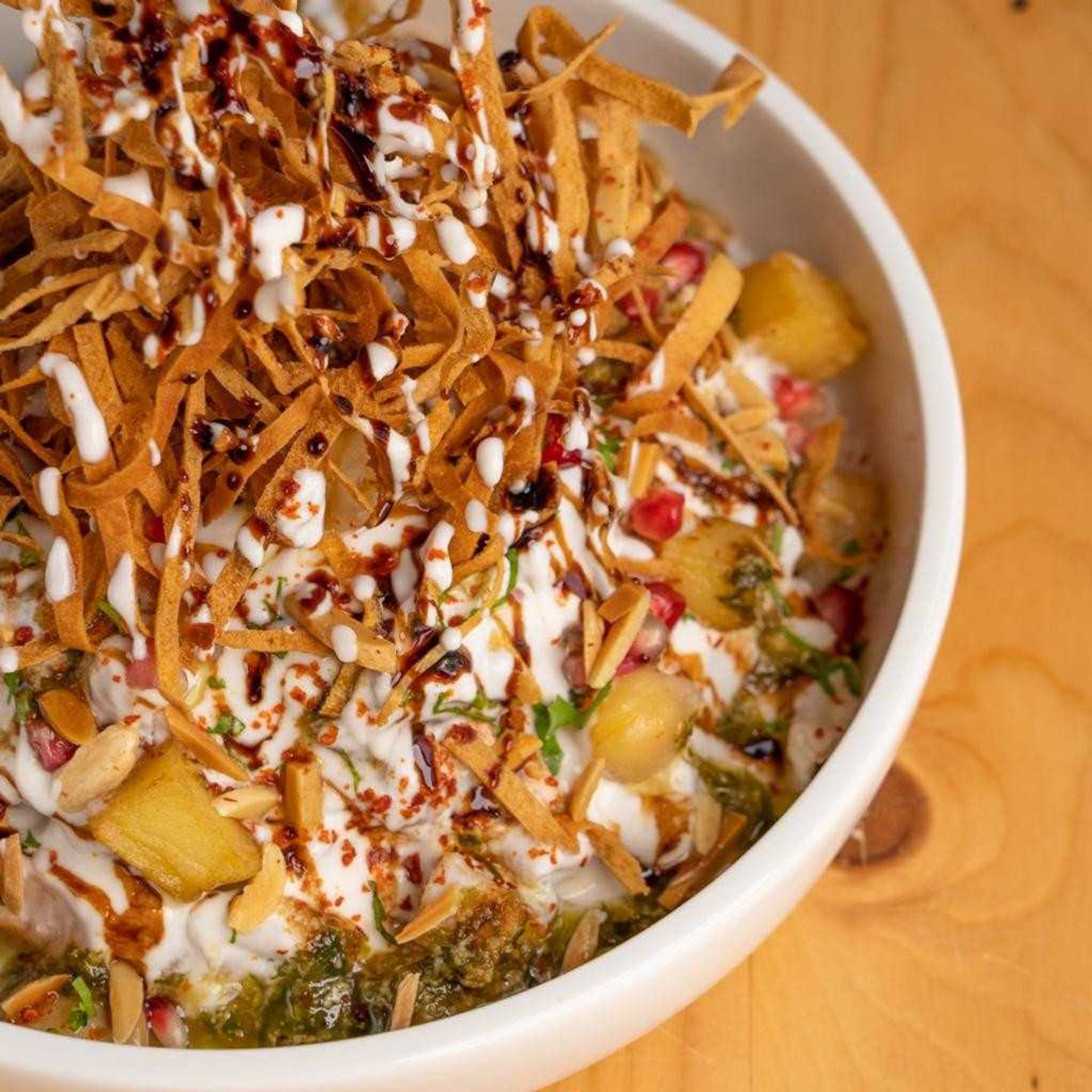 Eggplant Fatteh