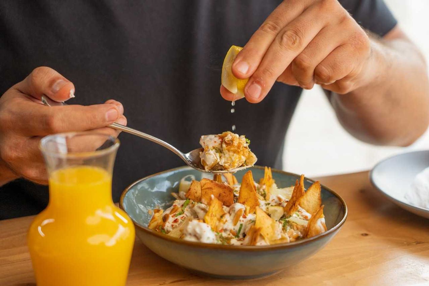 Shrimps Fatteh