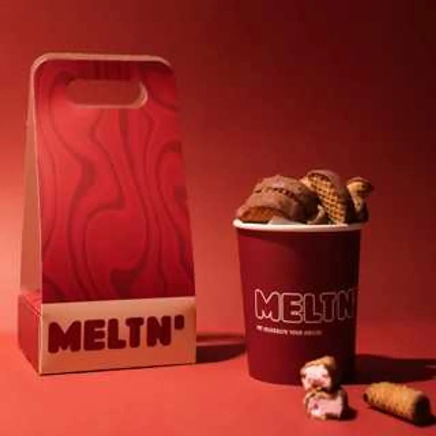 Raspberry Taco Ice Cream Box