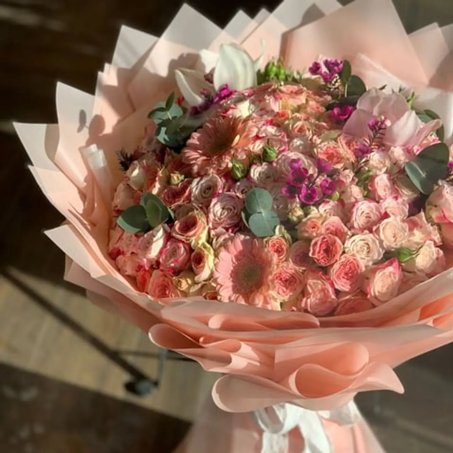 Luxury Pastel Flower Bouquet
