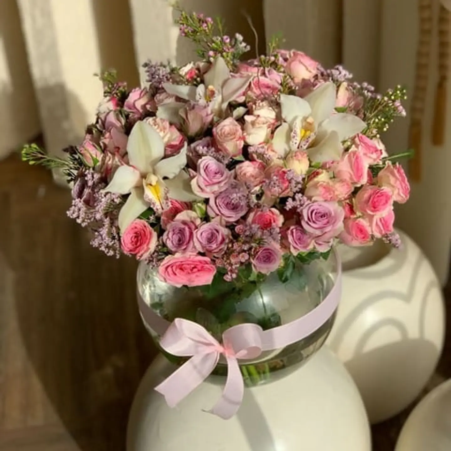 Round Glass Vase