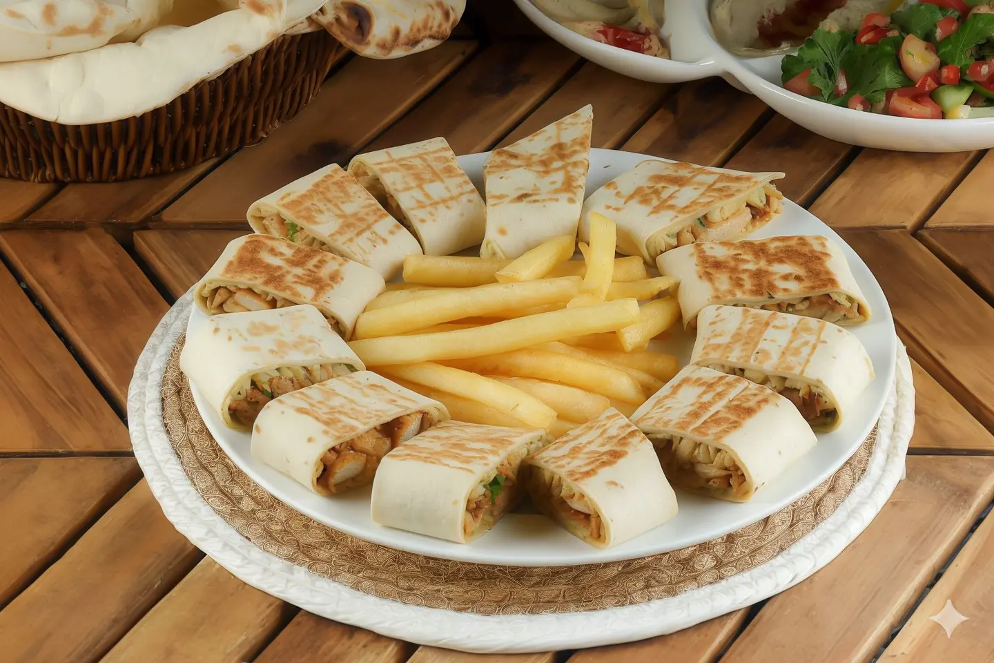 Arabic Chicken Shawarma 12 Pieces