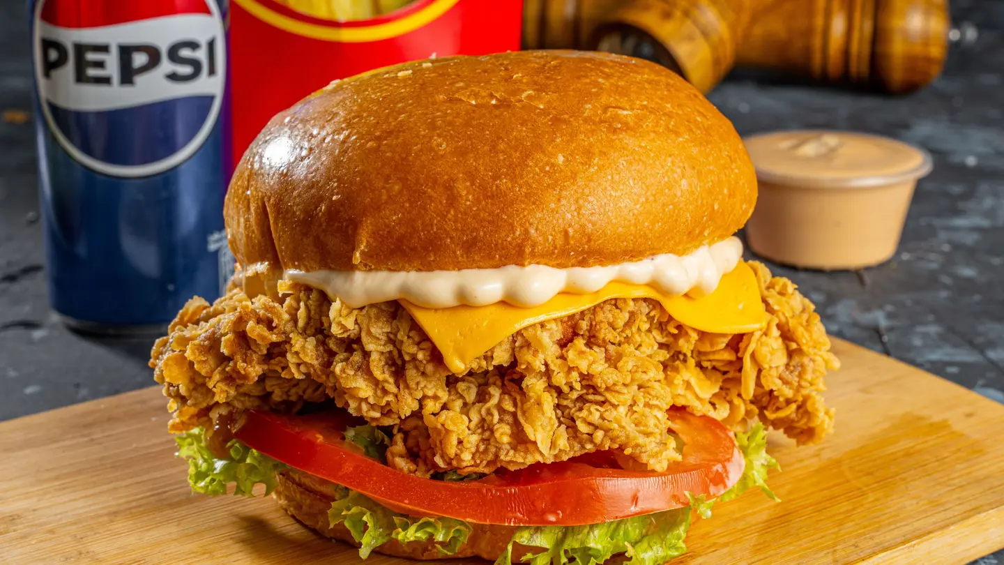 Crispy Burger Meal