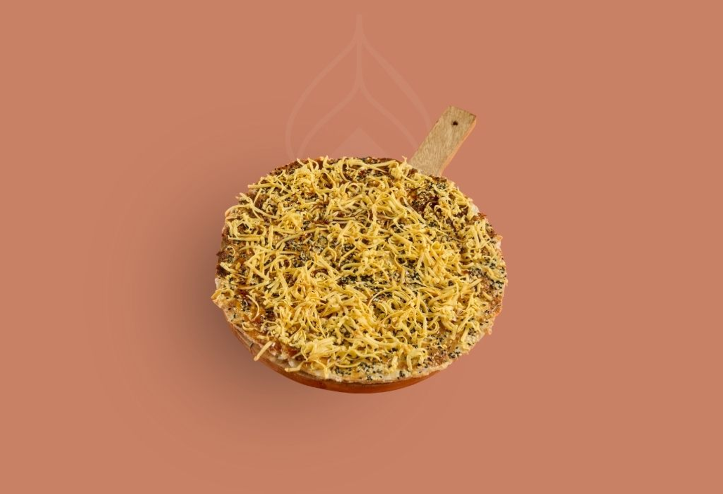 Crispy Bread With Cheese And Honey