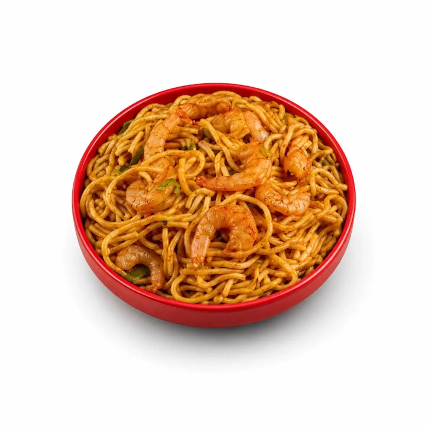 Spicy Shrimp Pasta With Red Sauce