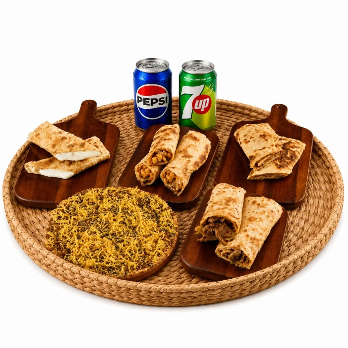 Sweet And Savory Chapati Sharing Box