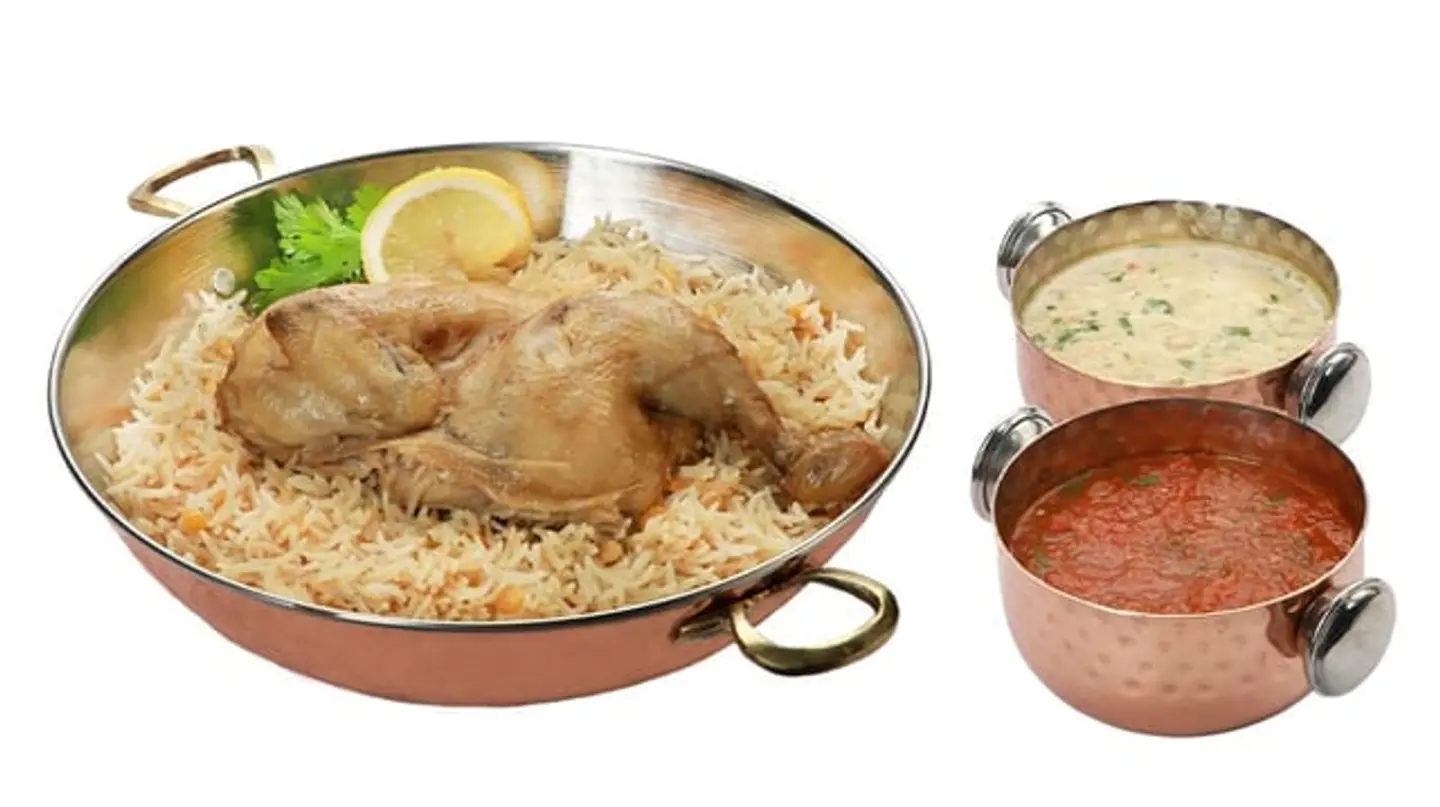 ارز بالحمص دجاج