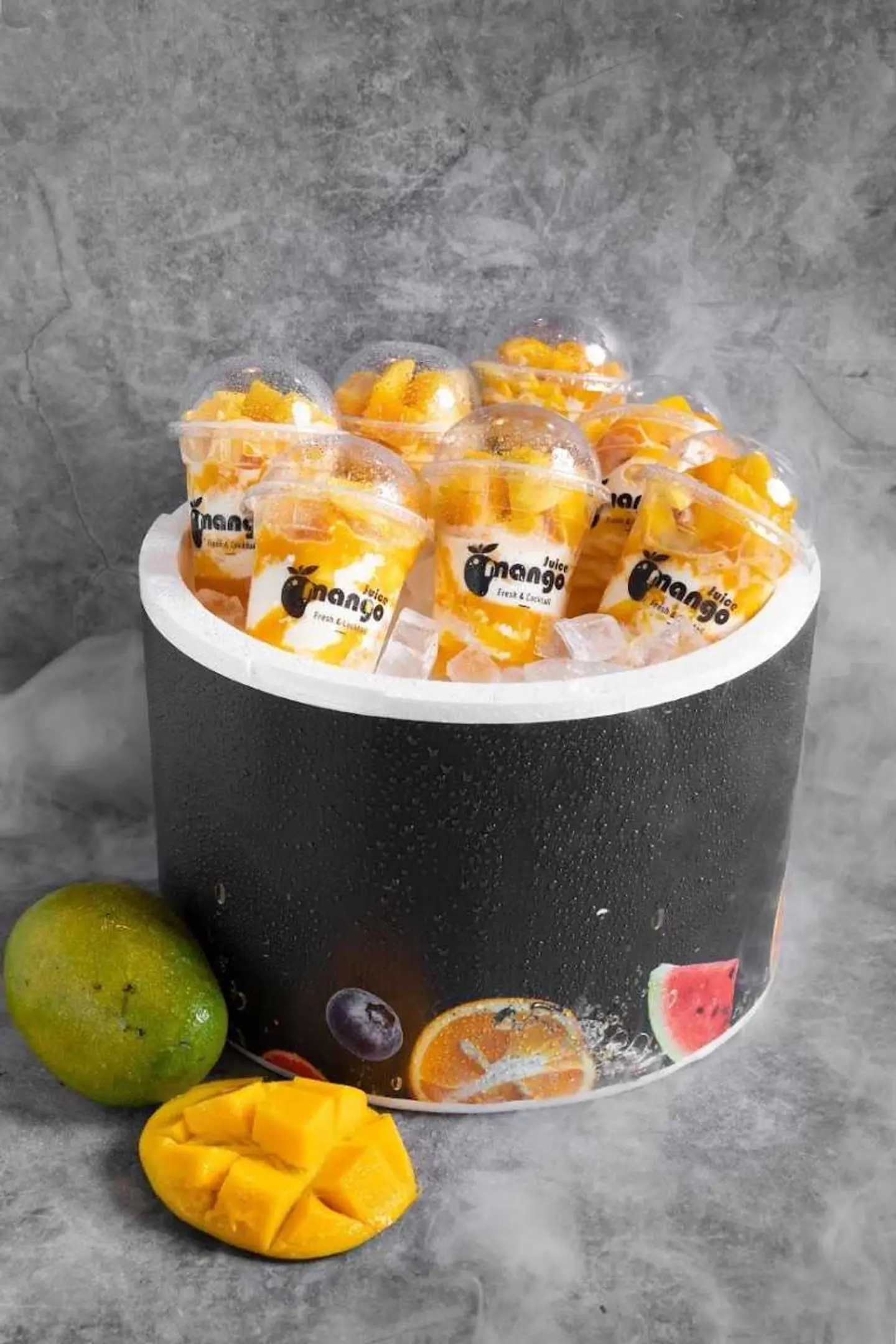 Hocky Poke Mango Ice Cream Box
