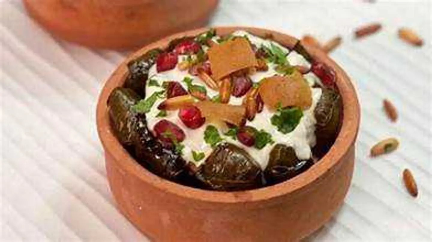 Grape Leaf Fatteh