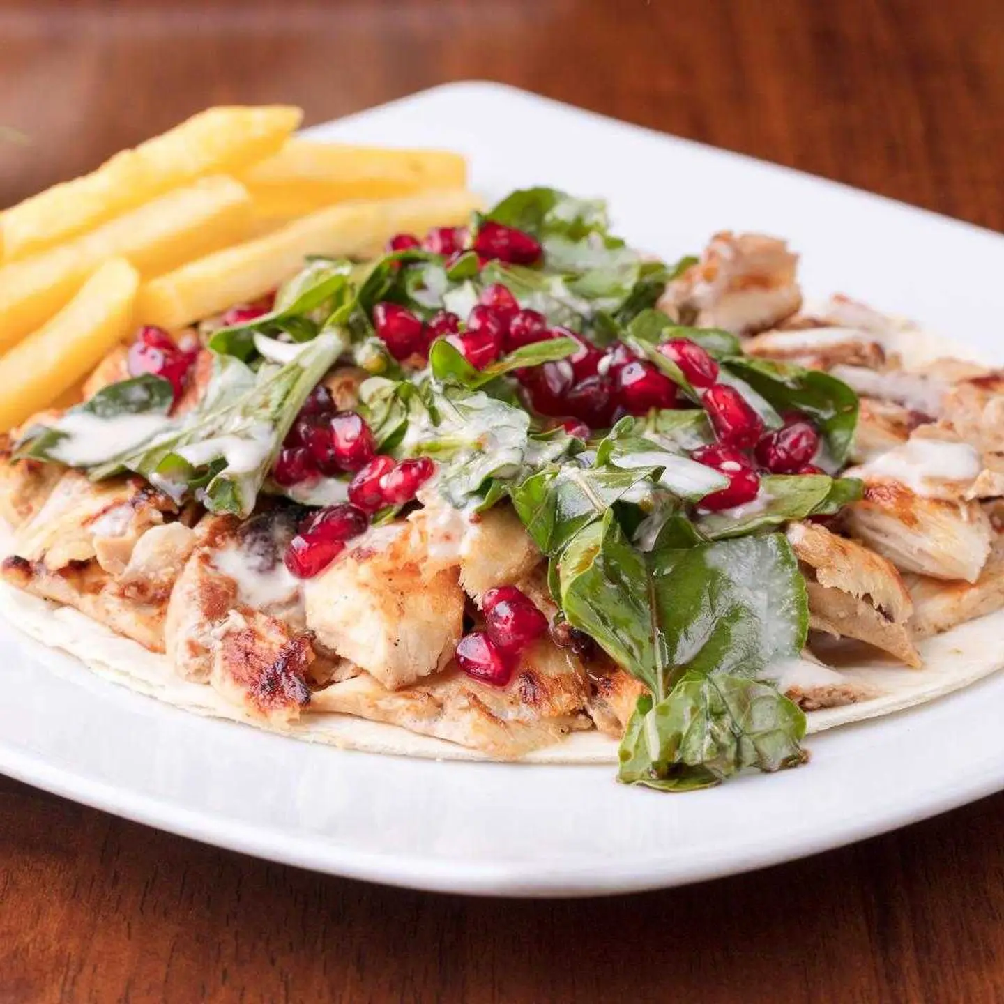 صحن شاورما دجاج