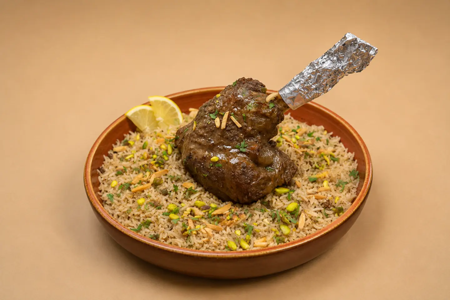 Grilled Lamb Shanks