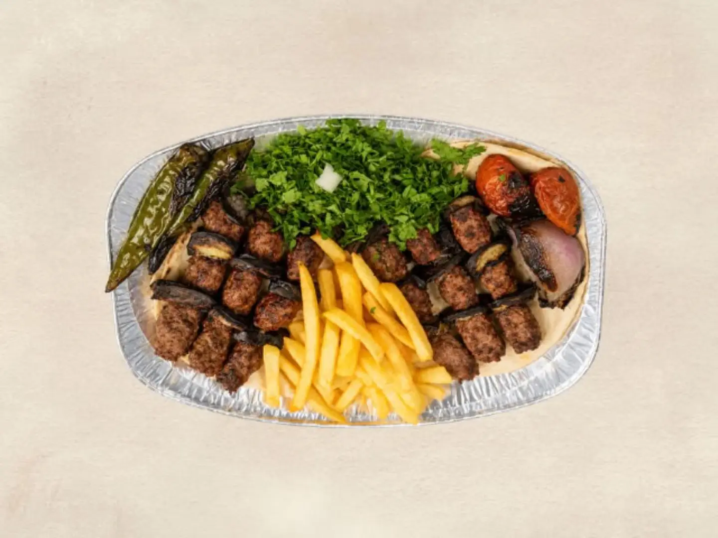 Kebab With Eggplant Large